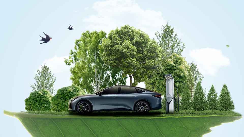 用一種很「北汽」的方式，讓世界多抹綠